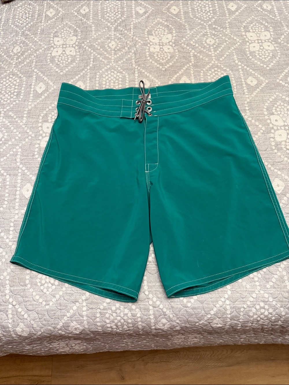 BIRDWELL Beach Britches Men’s Green Board shorts size 36